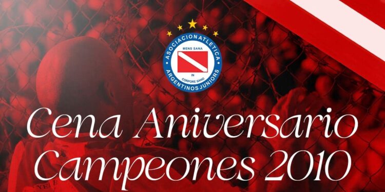 Cena aniversario con los campeones del Clausura 2010